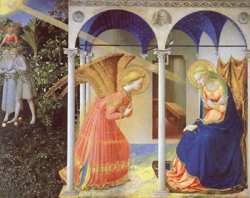 Fra Angelico Detail of the Annunciation